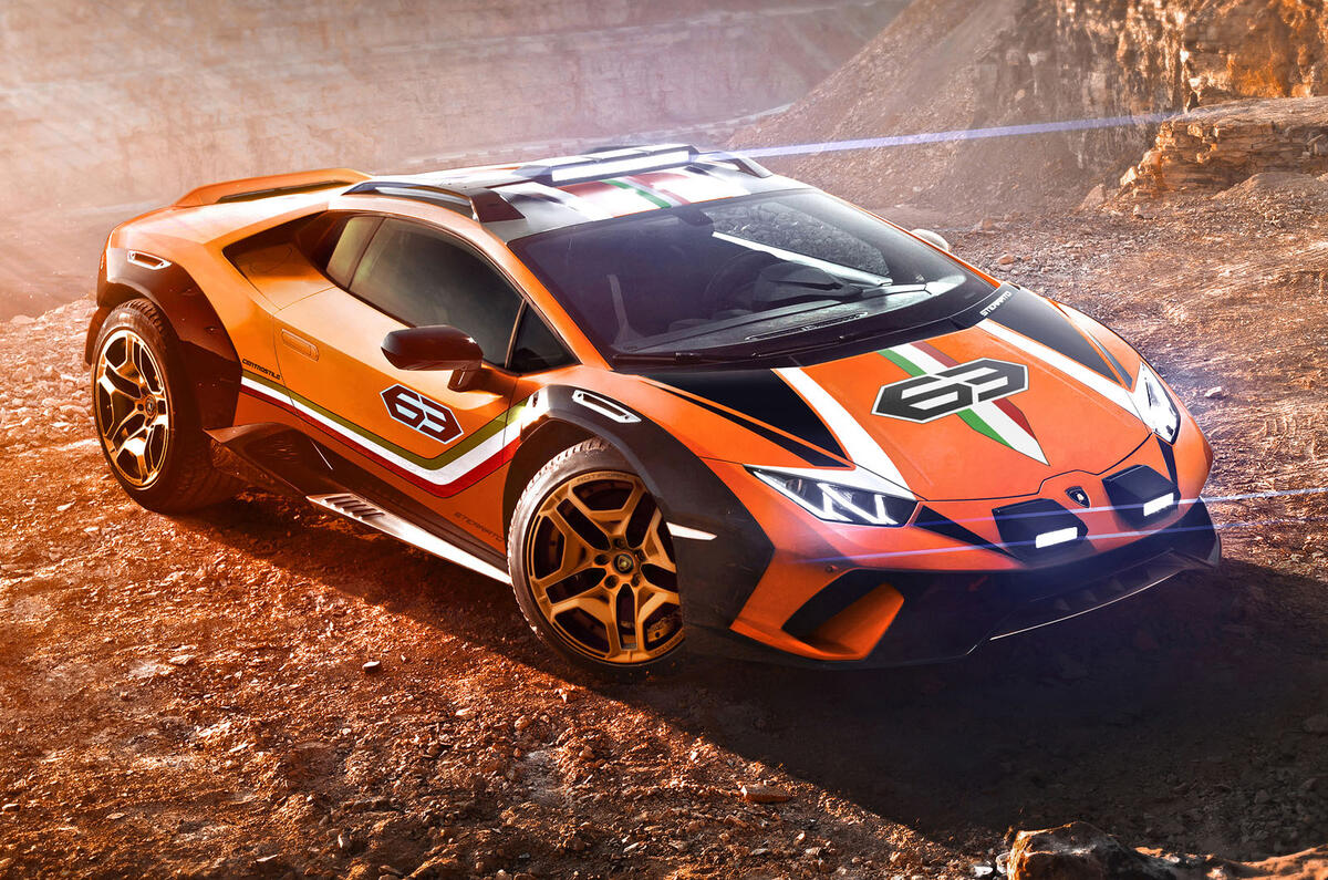 Lamborghini Sterrato concept is off,road,ready Huracan